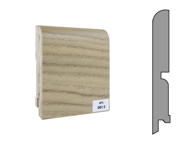 Плинтус шпонированный  Finitura/Финитура  120х15х2400мм арт.015